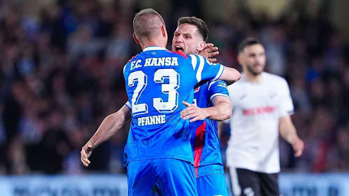 Hansa rostock kämpft sich zurück – und doch: pyro-show überschattet sieg