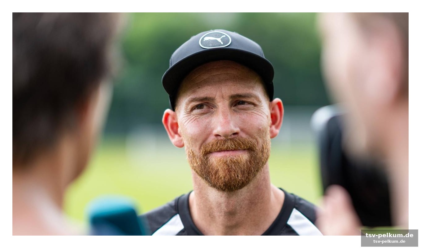 Der abschied vom rasen, der beginn einer neuen aufgabe