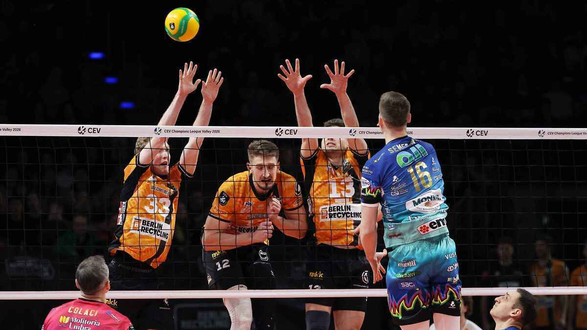 Herbe niederlage für die br volleys: aus im champions-league-viertelfinale