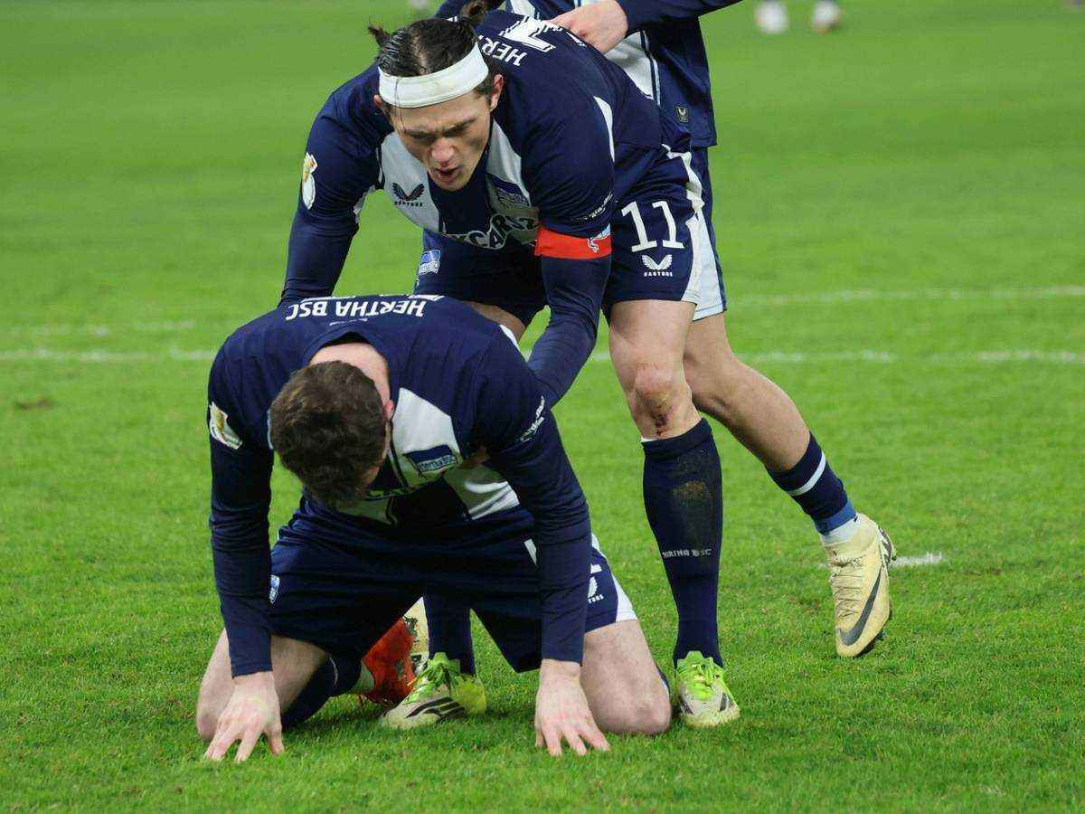 Hertha bsc: bittere pokal-niederlage – stolz auf starke leistung