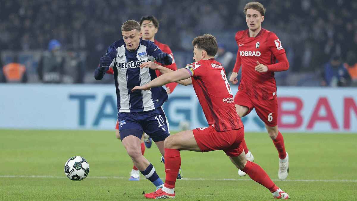 Hertha bsc scheitert im dfb-pokal nach dramatischem elfmeterschießen gegen freiburg
