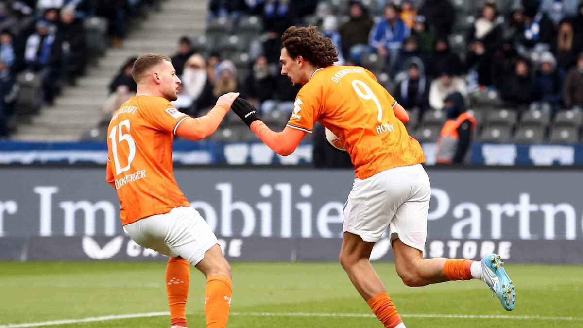 Hertha darmstadt: wahnsinn in der zweiten liga – ein punkt, der wie ein sieg schmeckt