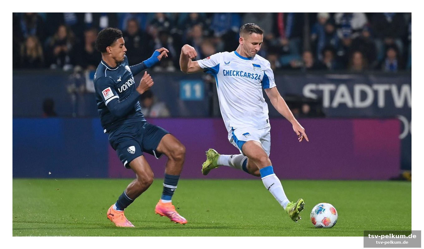 Die spannung steigt: hertha gegen bochum am 7. august
