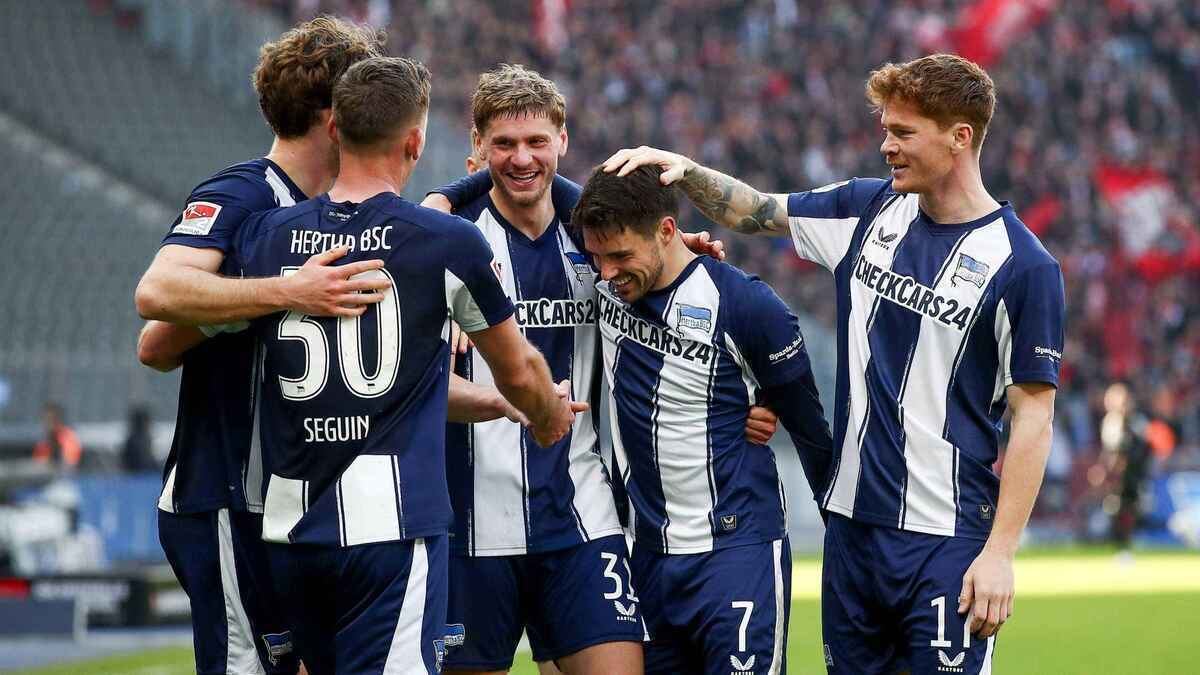 Hertha zerstört nürnberg, nicht die zweifel