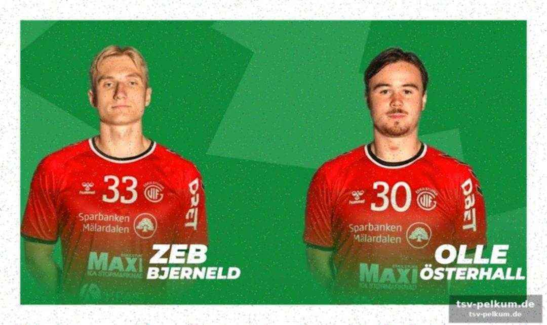 Zwei junge verstärkungen aus schweden