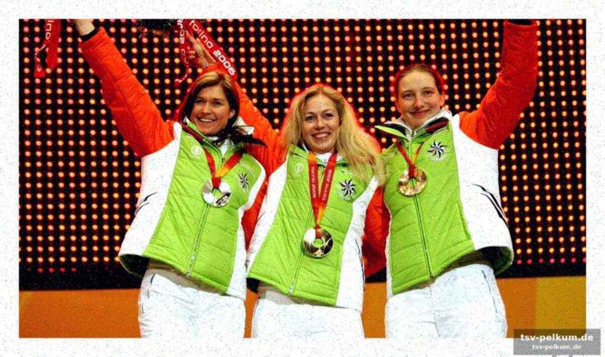 Die medaillengewinnerinnen