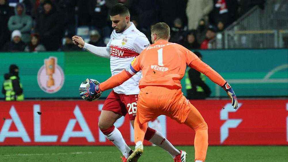 Holstein kiel knapp am pokal-halbfinale gescheitert – stuttgart zu effektiv