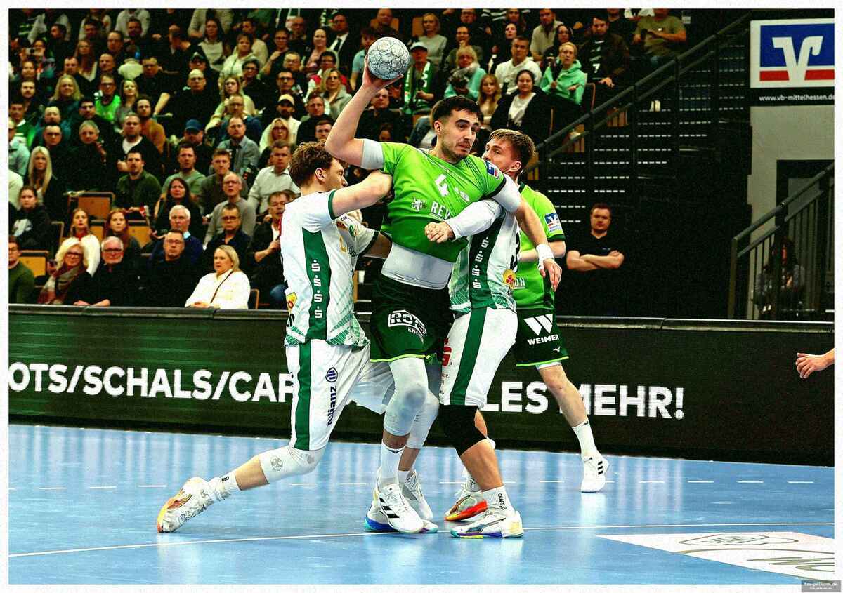Spielverlauf: ein enges duell von anfang an