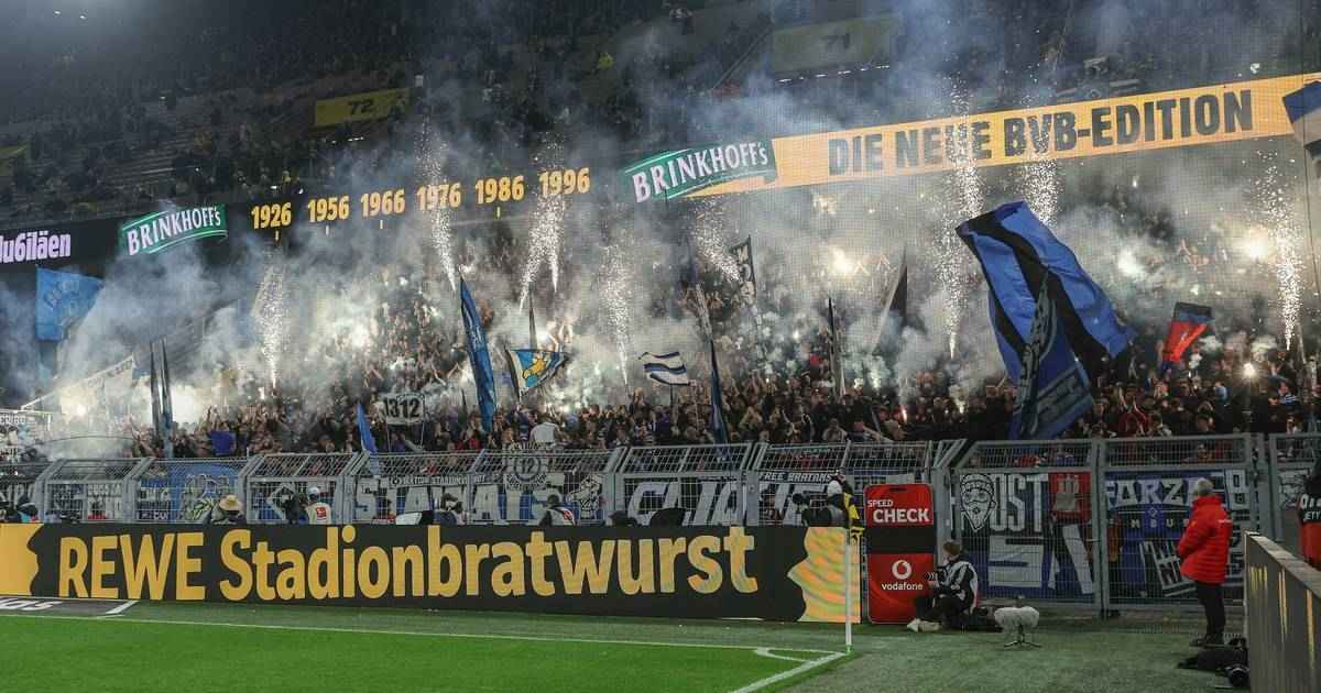 Hsv blamiert sich teuer: pyro-show kostet 153.000 euro!