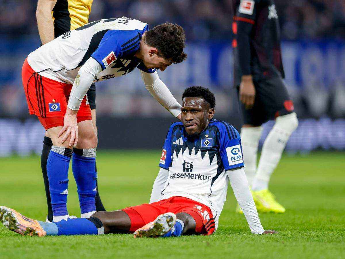 Hsv-stürmer bakery jatta fällt wochenlang aus – abstiegskampf droht zu platzen