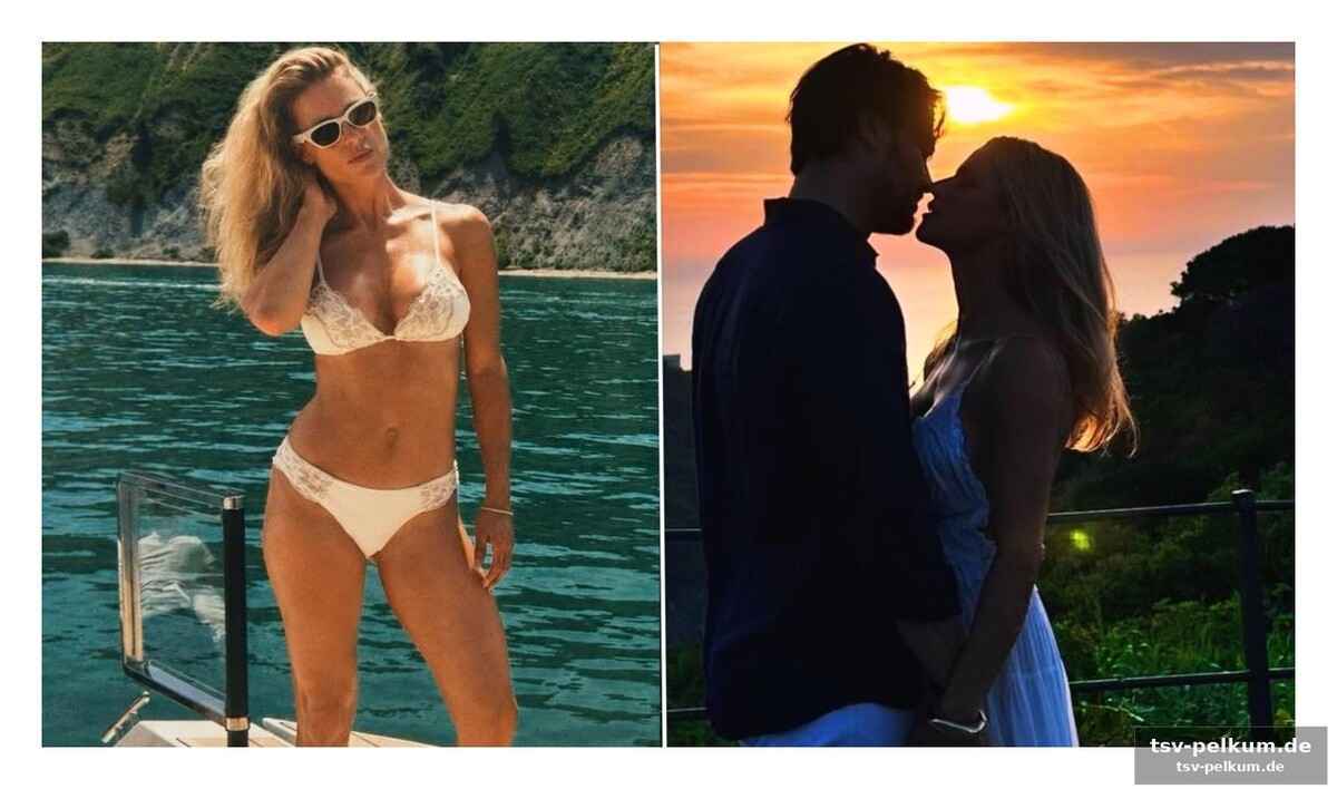 Ein kuss im abendlicht: das erste offizielle foto
