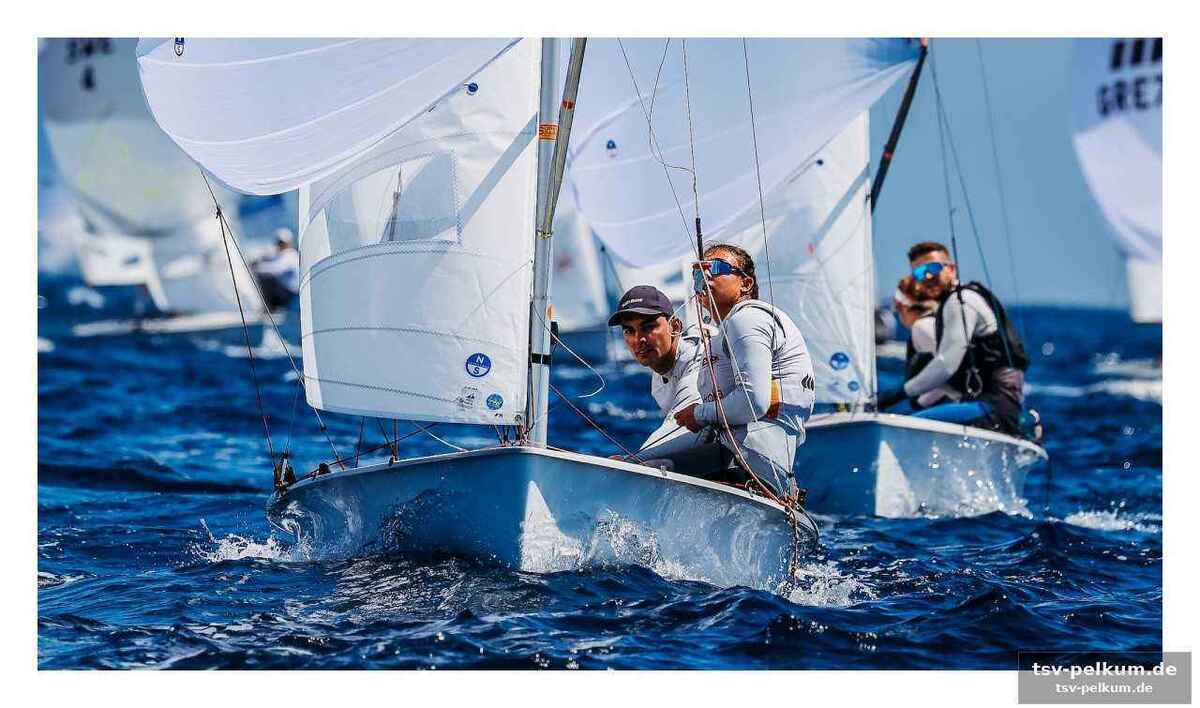 Wizner-brüder stürmen in die top-ten im 49er