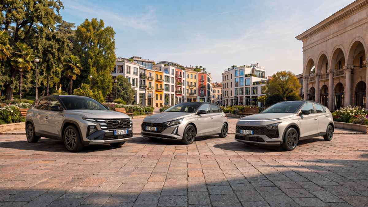 Hyundai verstärkt sportlichkeit: dark line kommt nach i20 und bayon!