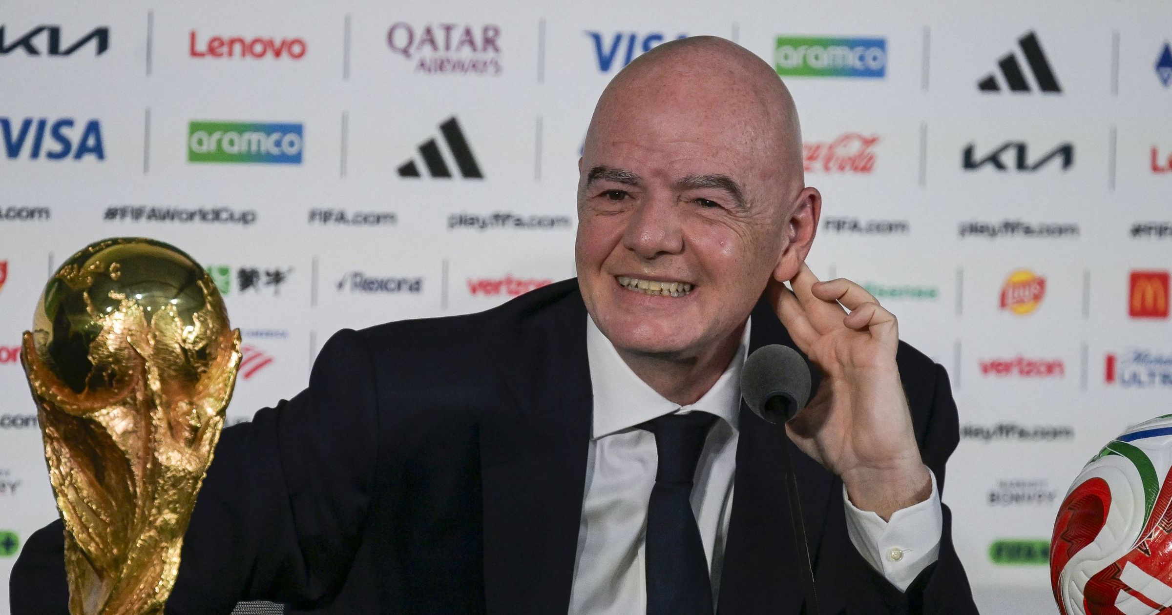 Infantino verspottet italien: nur 64 teams würden die azzurri retten