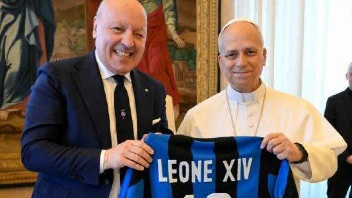 Inter empfängt segen des papstes – geschenk für leone xiv.