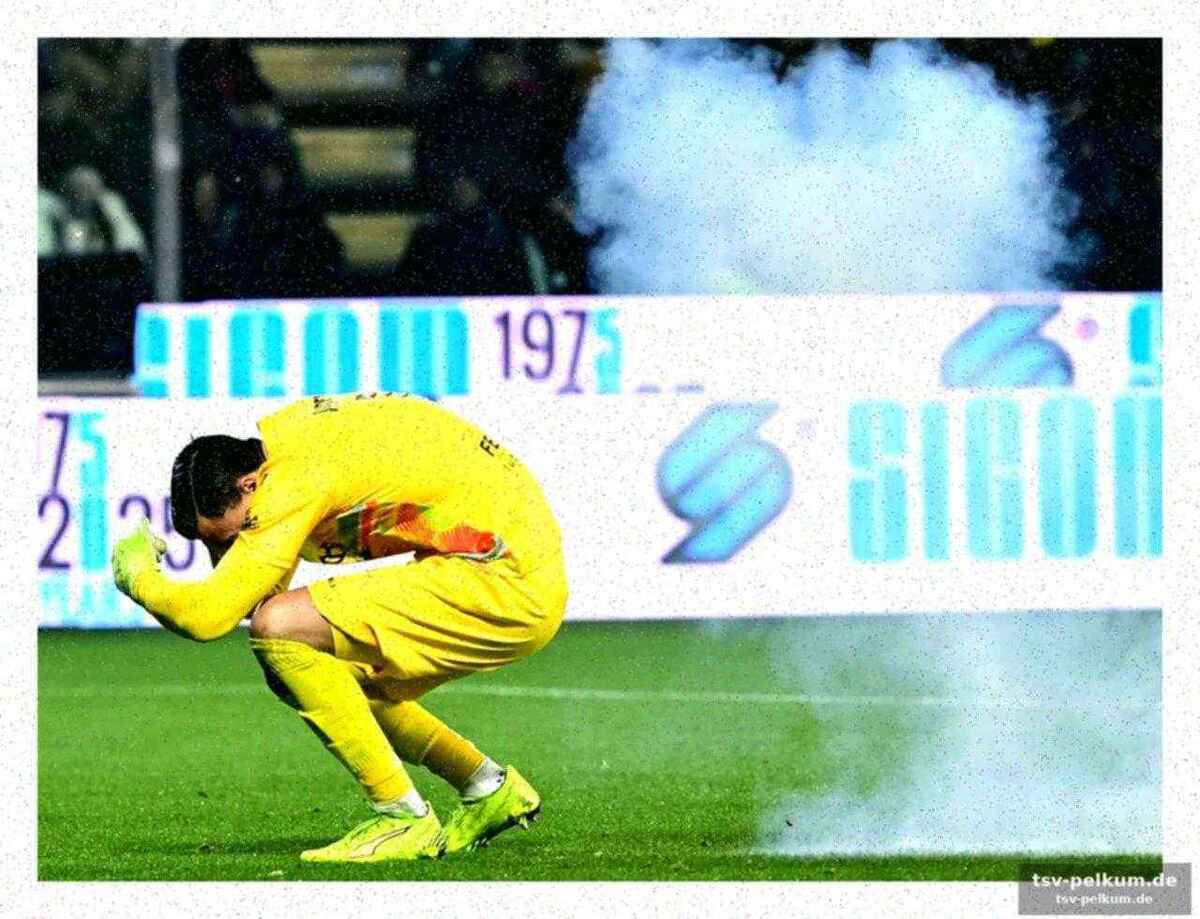 Vorfall bei cremonese: böller explodiert in auderos nähe