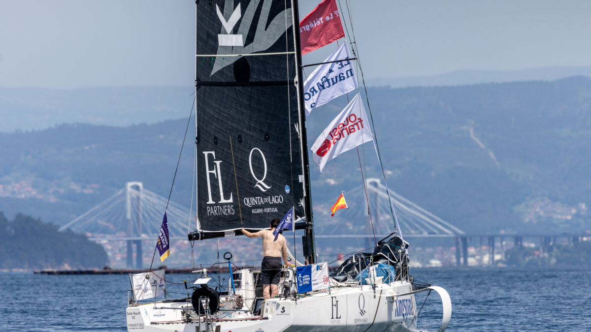 Irish triumph in vigo: dolan claims solitaire du figaro stage victory