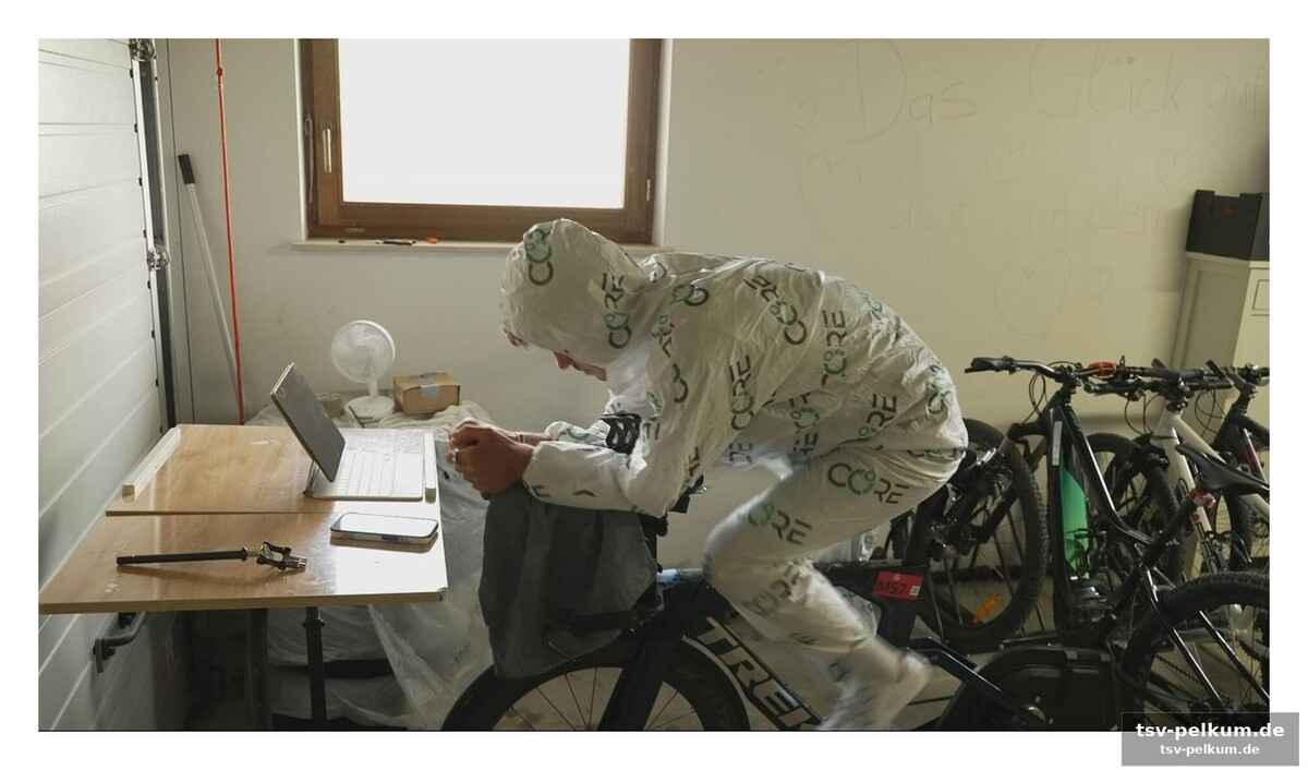 Ungewöhnliches training für heiße rennen