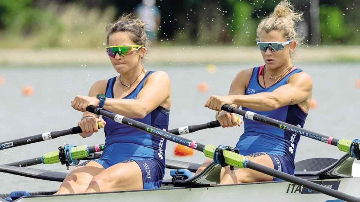 Italien gelingt der erste weltcup-sieg im frauen-doppel – jetzt jagt das duo em-gold