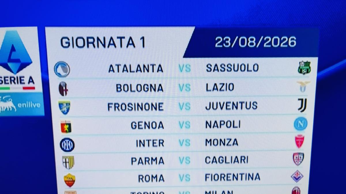Italienische serie a: neuer spielplan mit überraschenden änderungen!