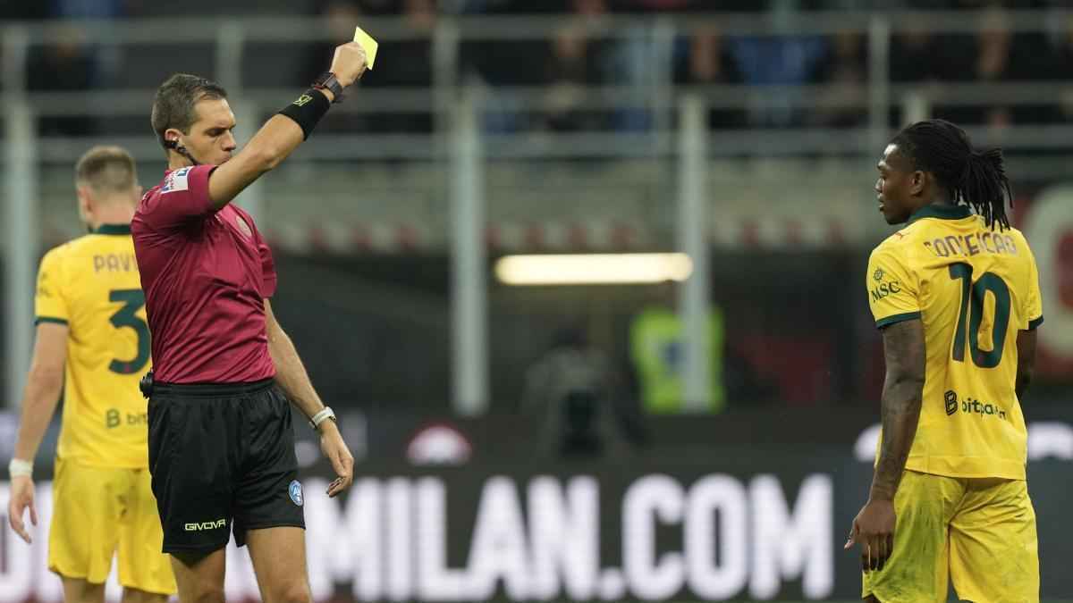 Italienische serie a: zwölf spieler fehlen nach rotem karton!