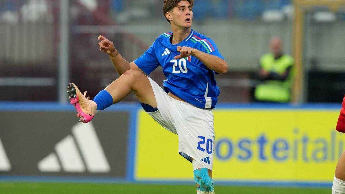 Die nächste generation: fußballer, die bereit sind durchzustarten