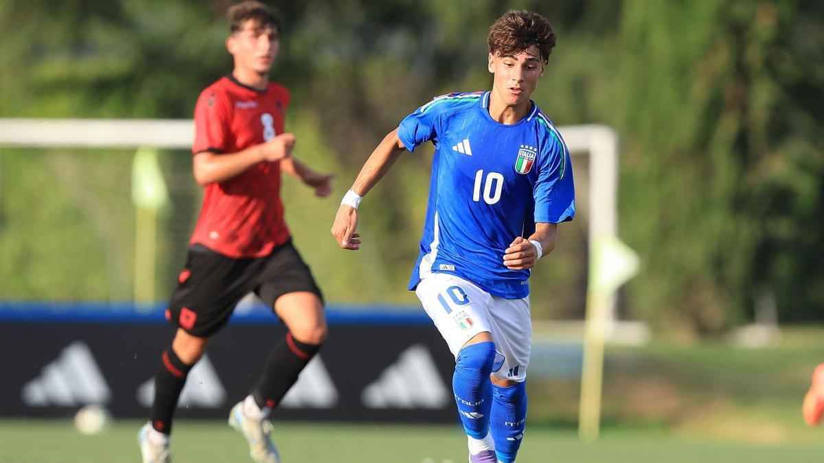 Italienische u17 dominiert montenegro: erneuter sieg!