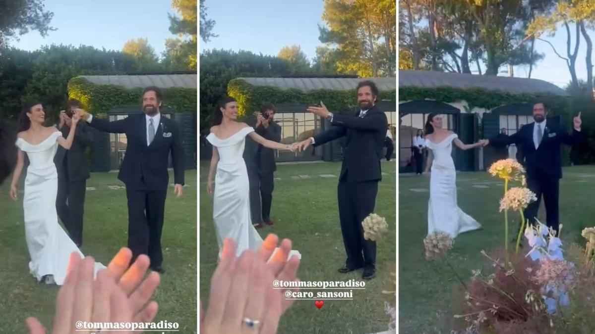 Italienisches traumpaar sagt ja: paradiso und sansoni heiraten in capalbio!