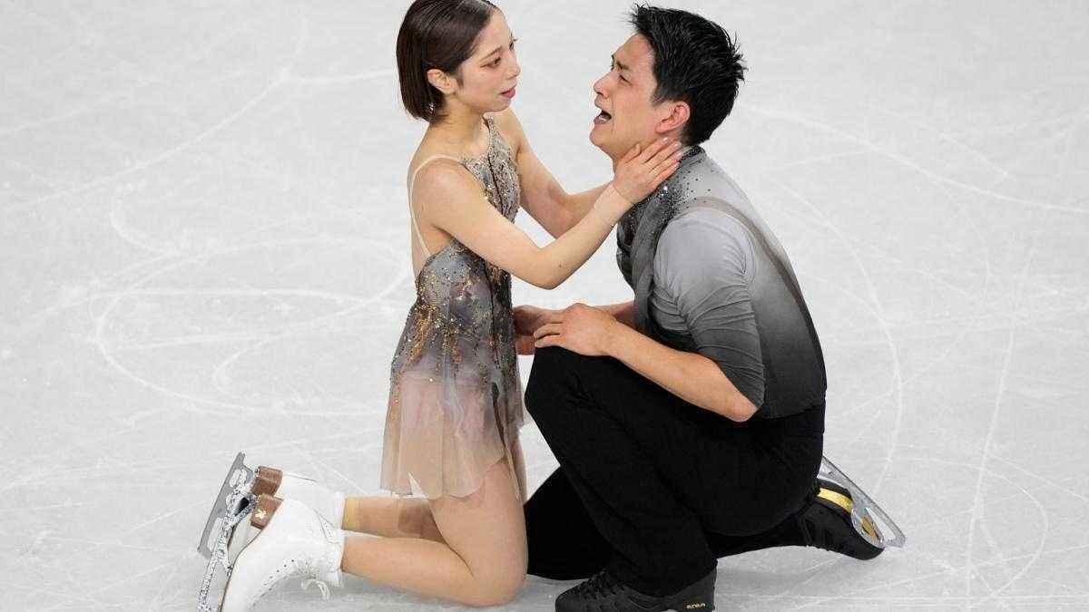 Japanische eiskunstläufer miura und kihara sensationell gold in mailand-cortina