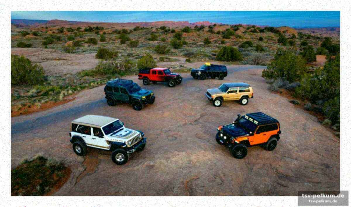 Moab: ein treffpunkt für jeep-fans