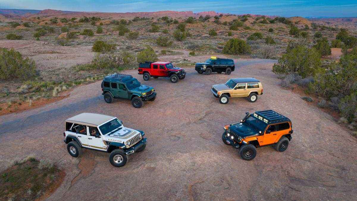 Jeep feiert 60 jahre easter jeep safari: extrem-offroader und zukunftsvisionen