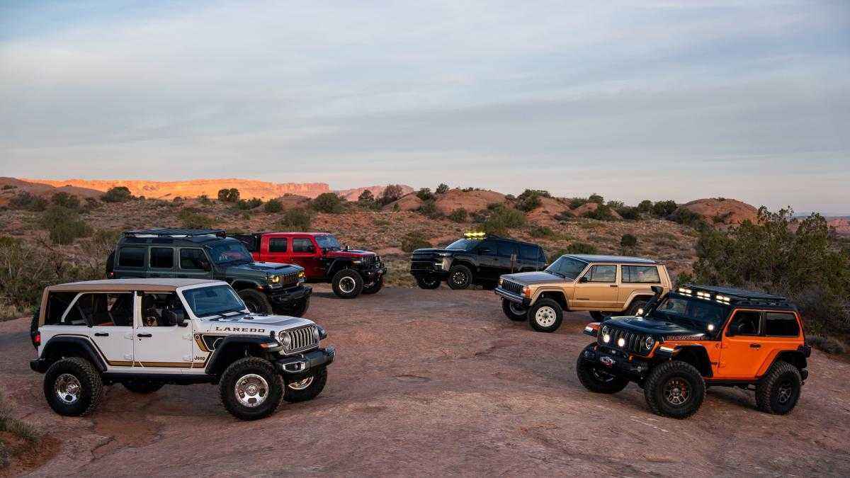 Jeep feiert 60. moab easter safari mit wilden konzepten!