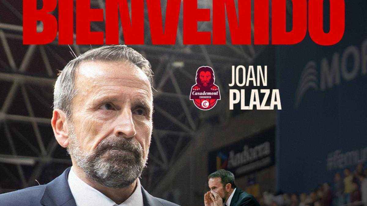 Joan plaza übernimmt das ruder bei casademont zaragoza