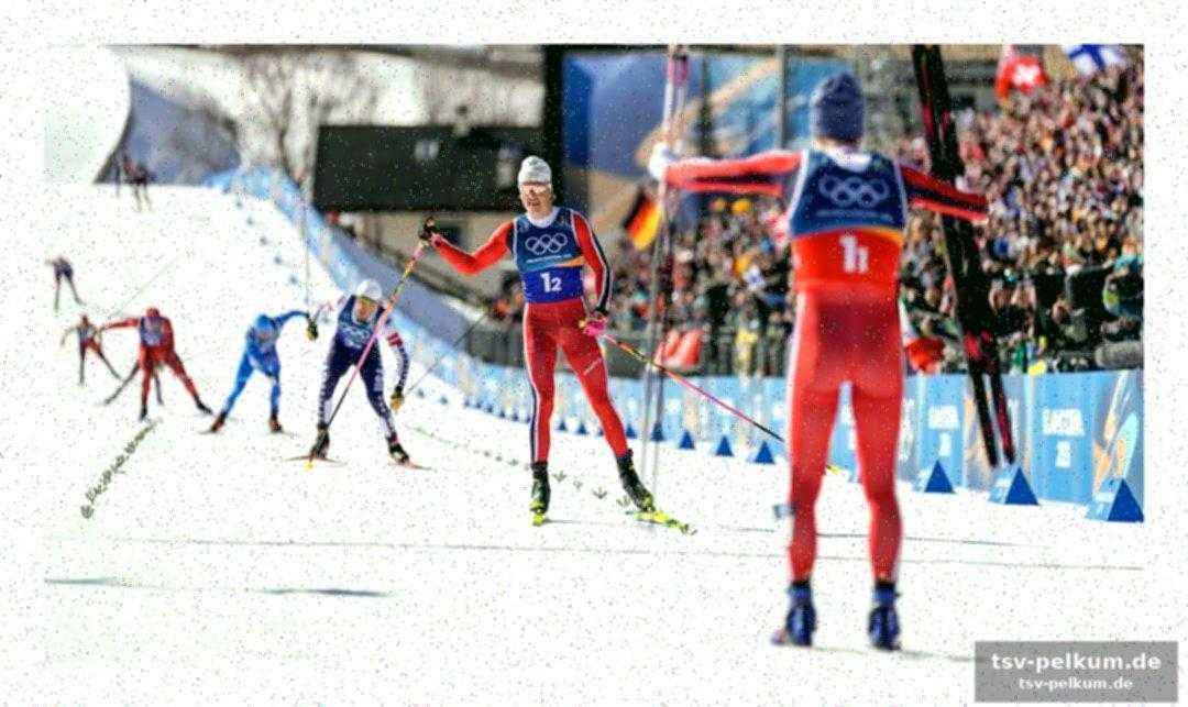 Der team-sprint: ein überzeugender sieg
