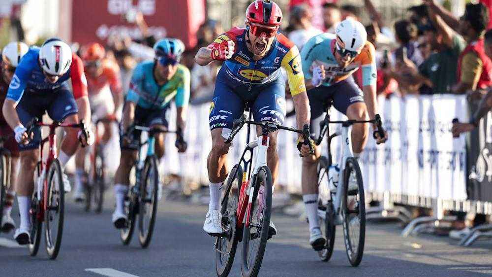 Jonathan milan dominiert erneut: zweiter etappensieg in der uae tour