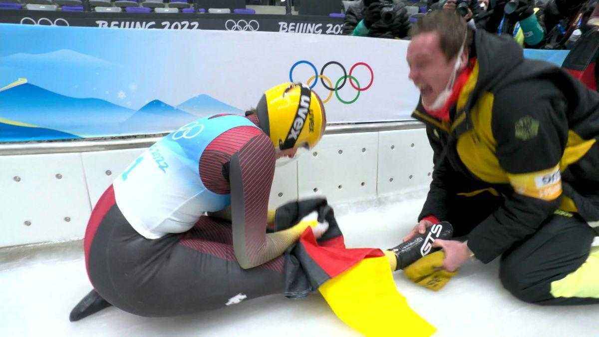 Julia taubitz dominiert trainingsläufe in cortina – olympiafieber steigt