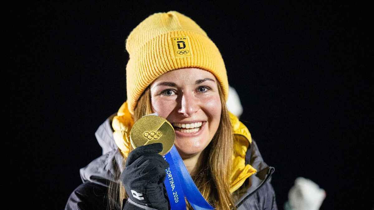 Julia taubitz: triumph über die vergangenheit – gold in cortina d'ampezzo