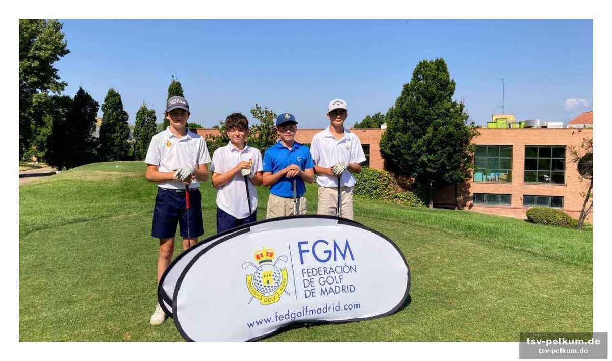 Einzigartige chance für nachwuchs-golfer aus madrid