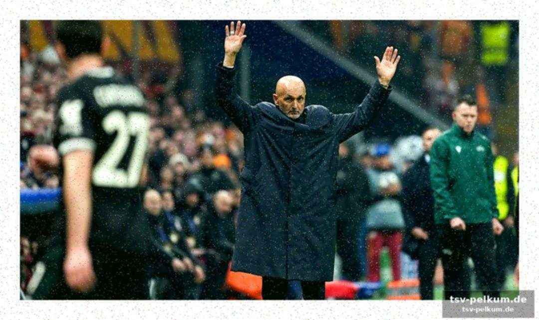 Spalletti hadert mit der leistung seiner mannschaft