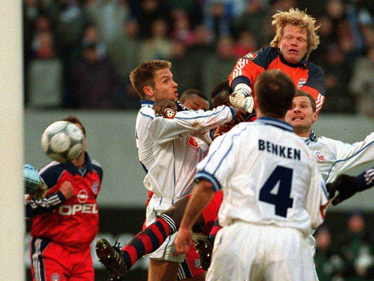 Kahn lacht über sein einziges tor: 25 jahre bundesliga-kuriosum