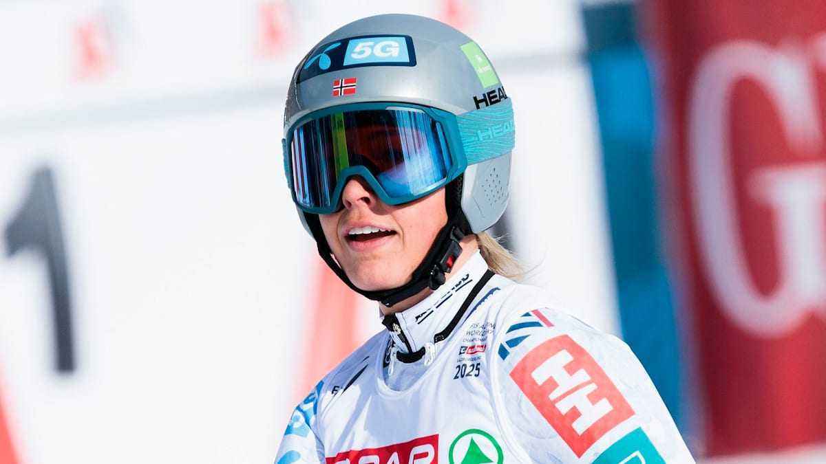 Kajsa vickhoff lie: super-g-crash reißt norwegens hoffnung brutal aus dem rennen