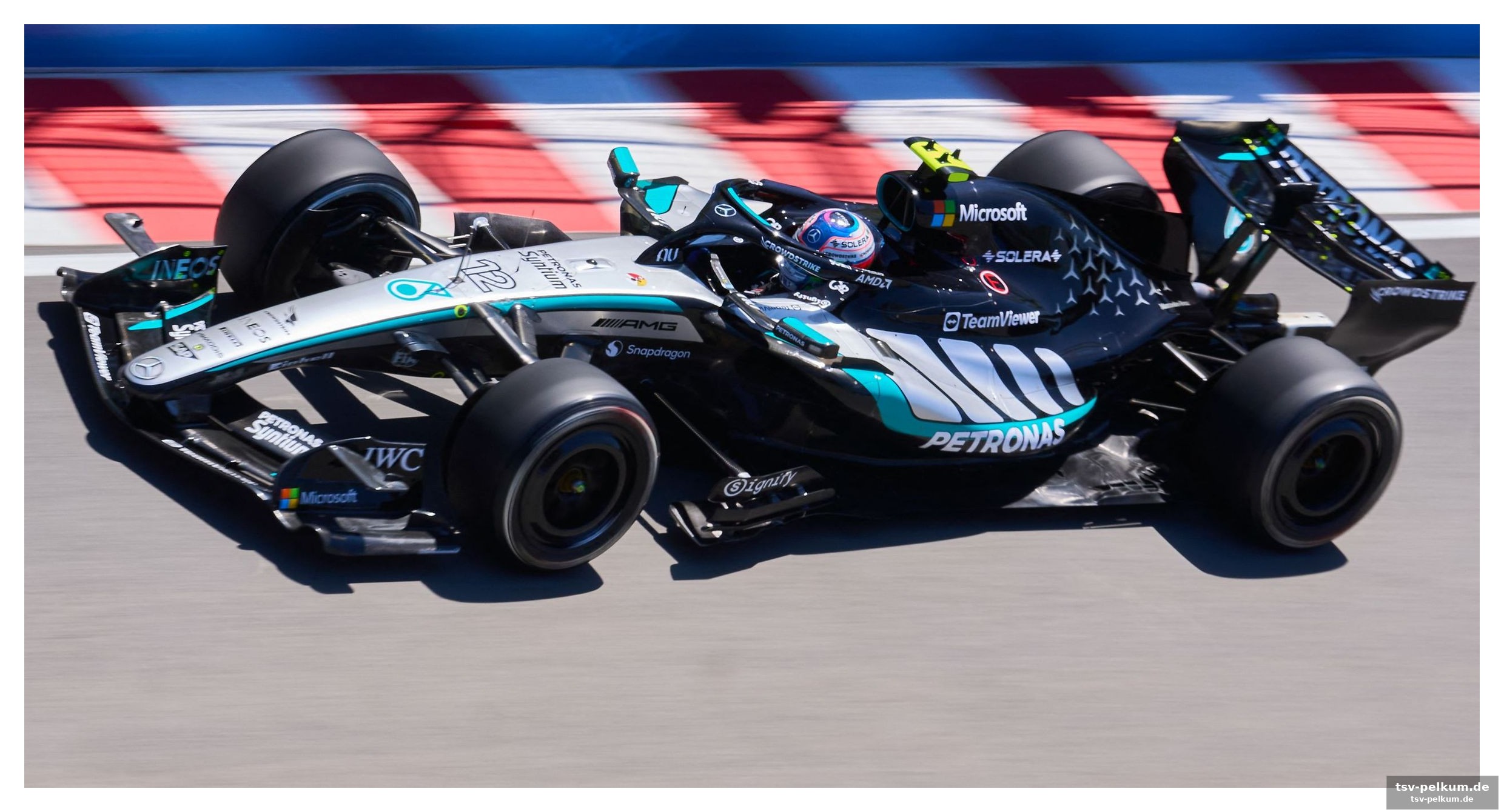 Mercedes setzt die serie fort – verstappen und co. im hintertreffen