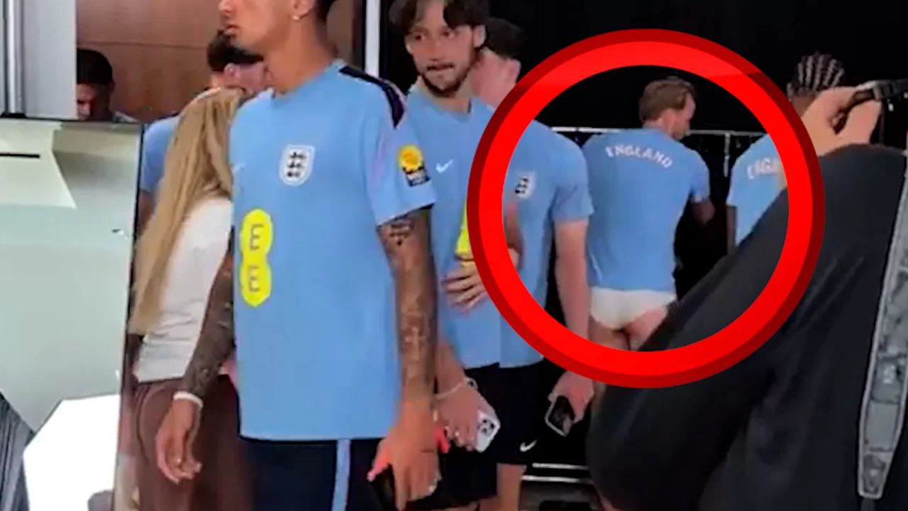 Kane in unterhose: england löscht peinliches video sofort!