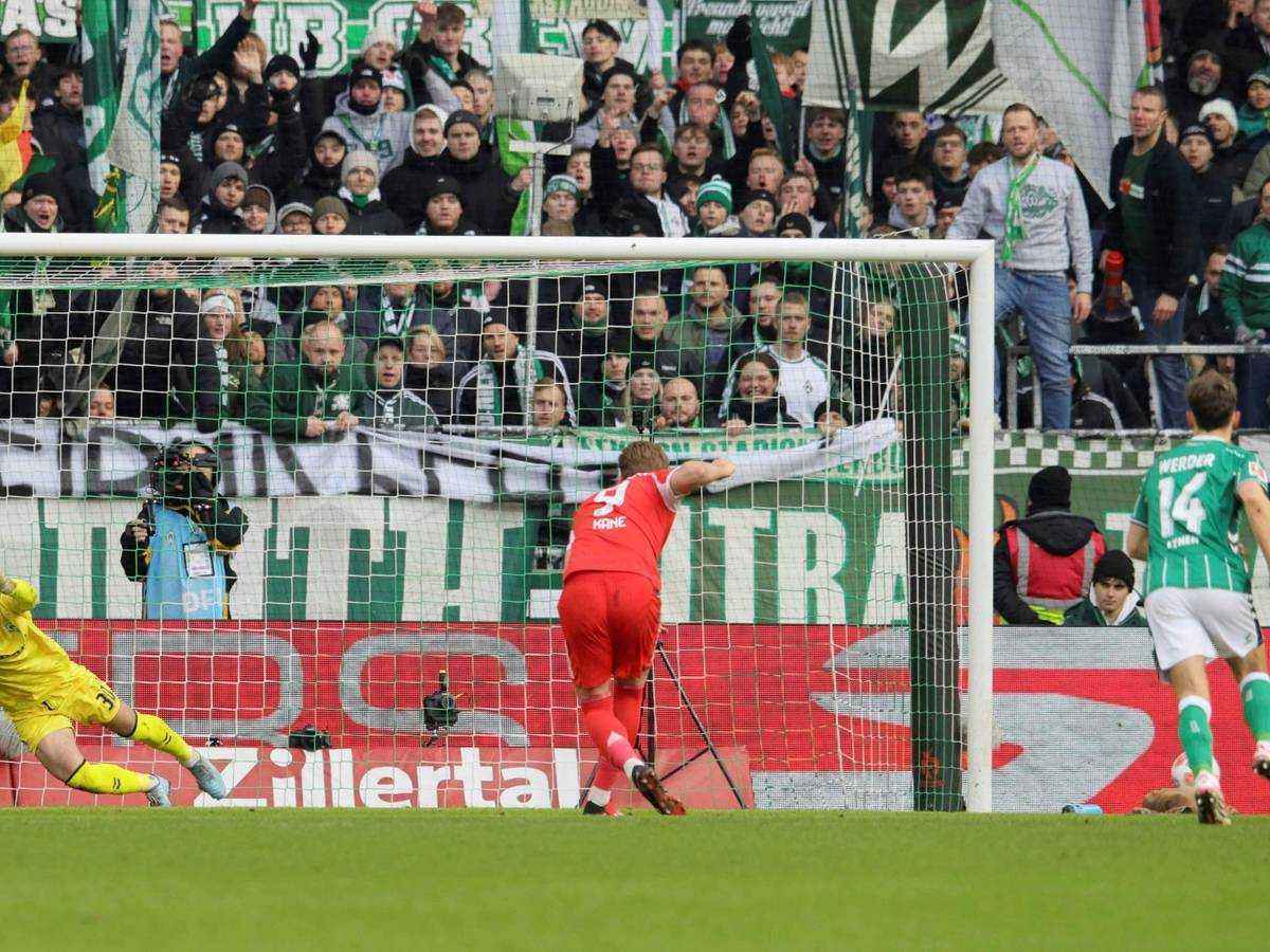 Kanones sieg in bremen: bayern baut serie aus – neuer mit kurzer schrecksekunde