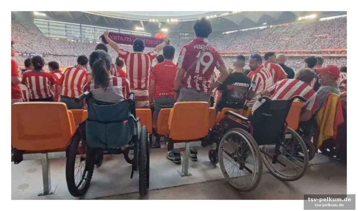 Schnelle reaktion: atlético kümmert sich um betroffene anhänger
