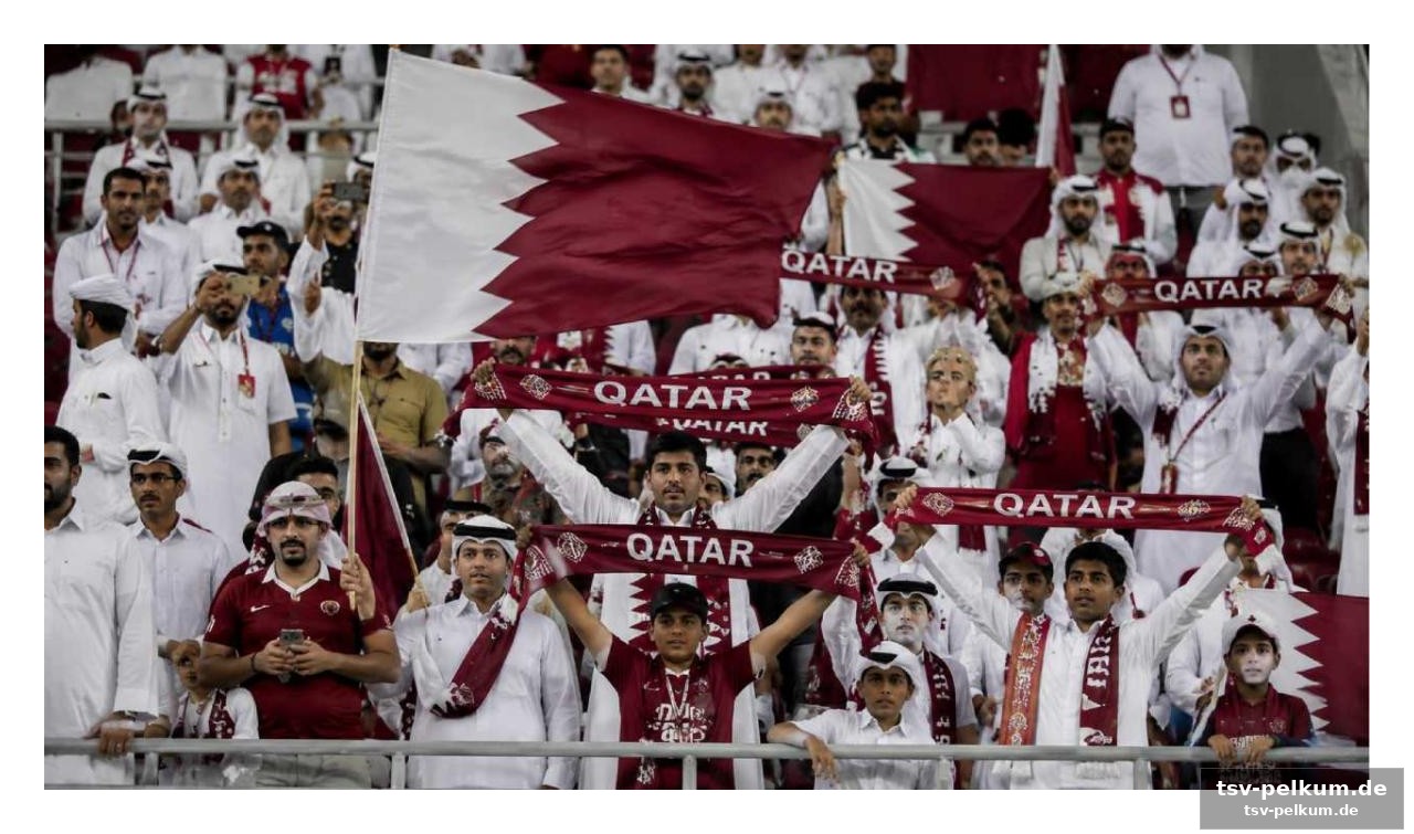 Täuschende kulisse: wer sind die qatarischen fans wirklich?