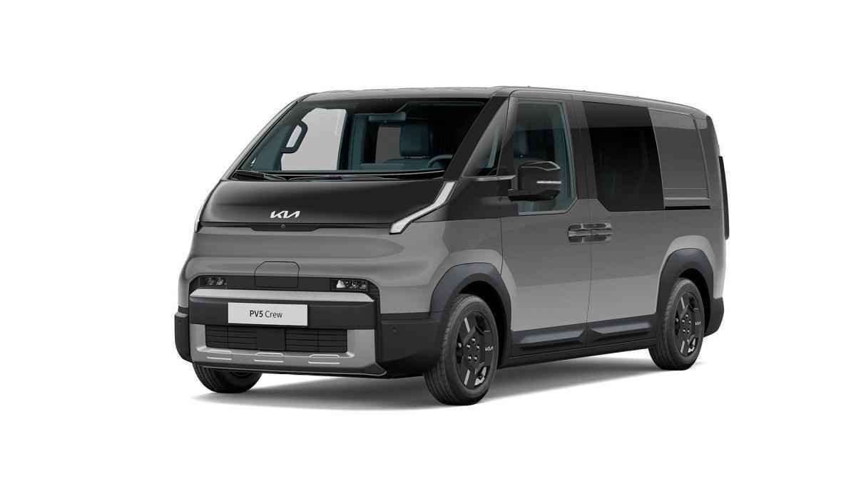 Kia pv5 crew van: der transporter, der sich wandelt!