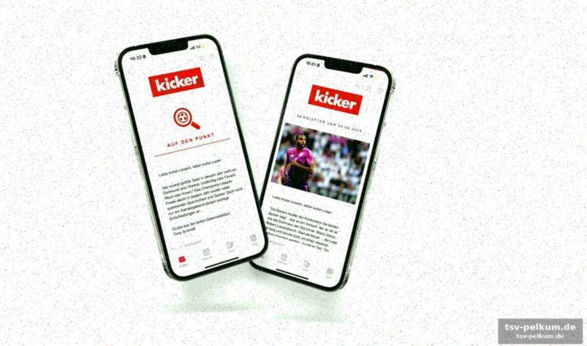 Ein überblick, der überzeugt: kicker aktuell