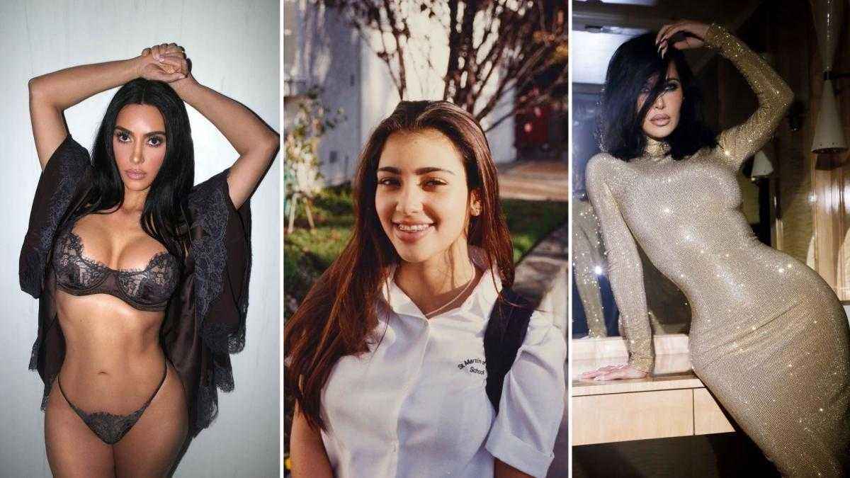 Kim kardashian schockt mit schul-foto – 353 millionen follower ausrasten