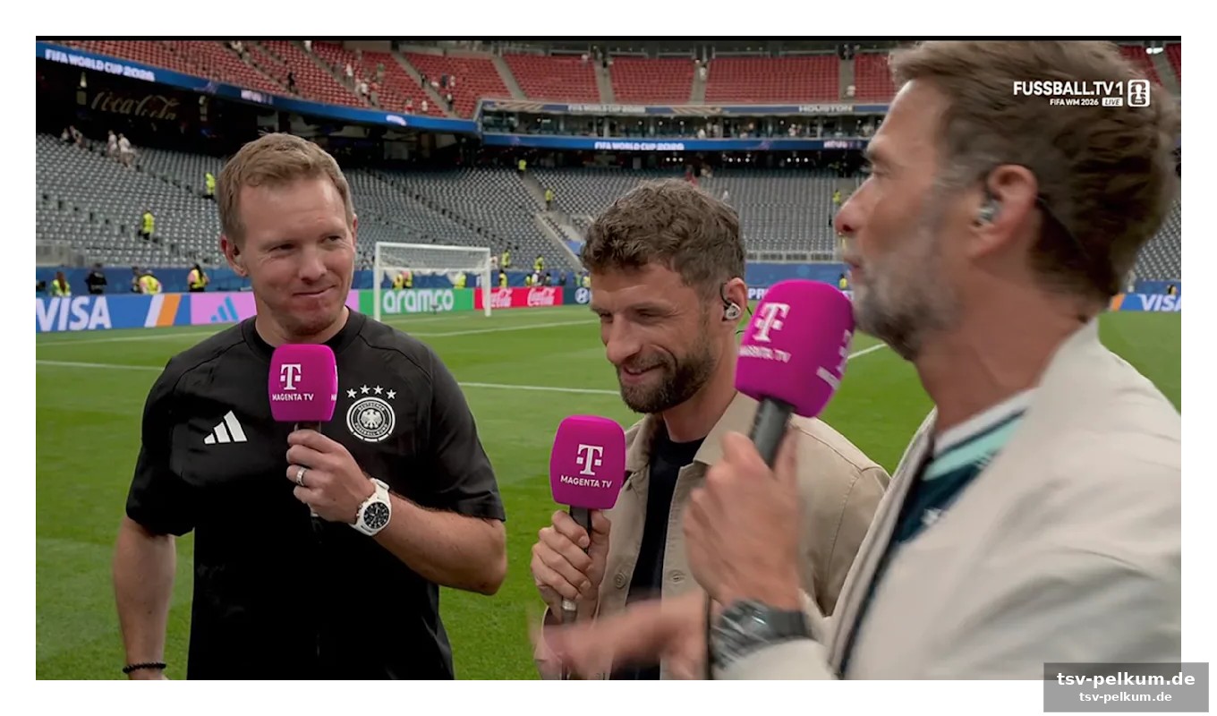 Die hitzige atmosphäre nach dem spiel